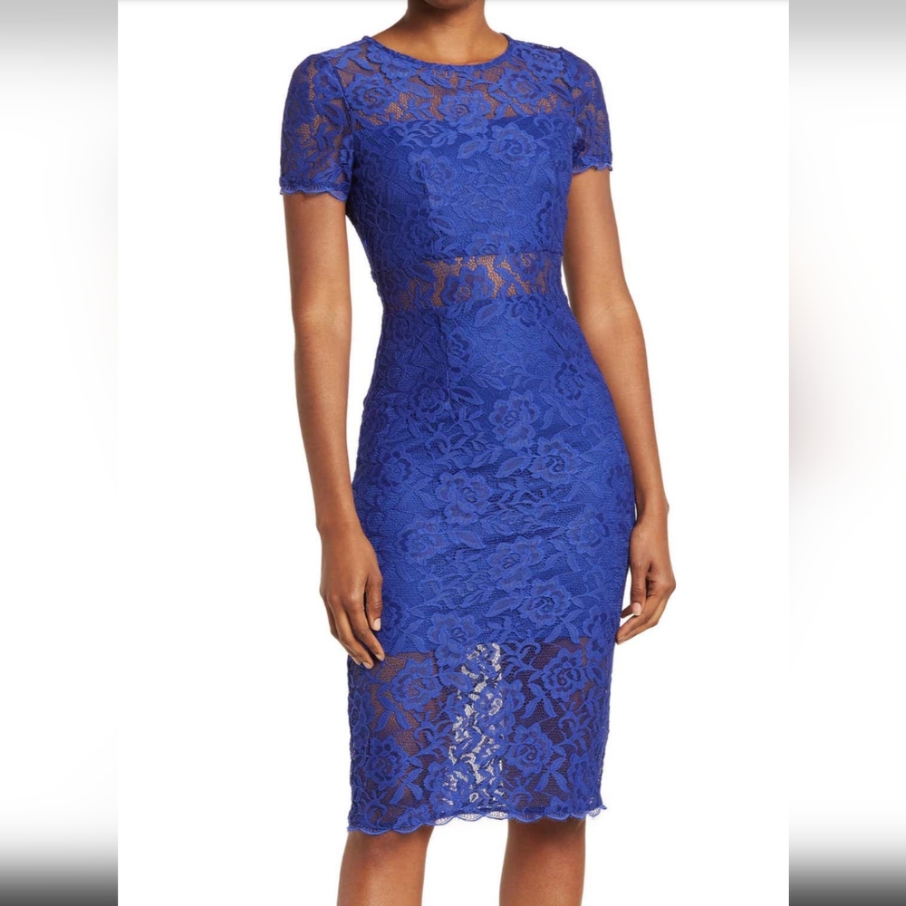 NWT NSR Lace Midi Dress